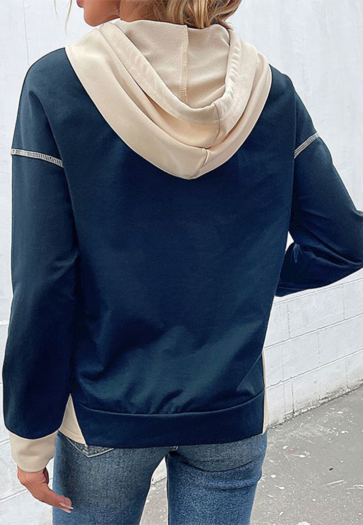 AD | Avslappnad och ledig vintertröja med huvor