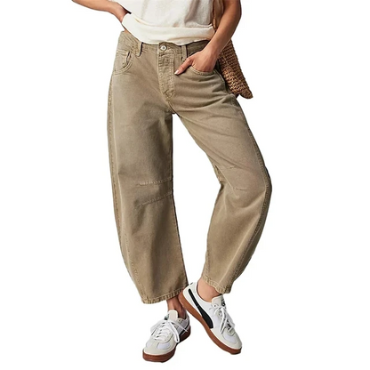 AD | Relaxed avsmalnande cargojeans