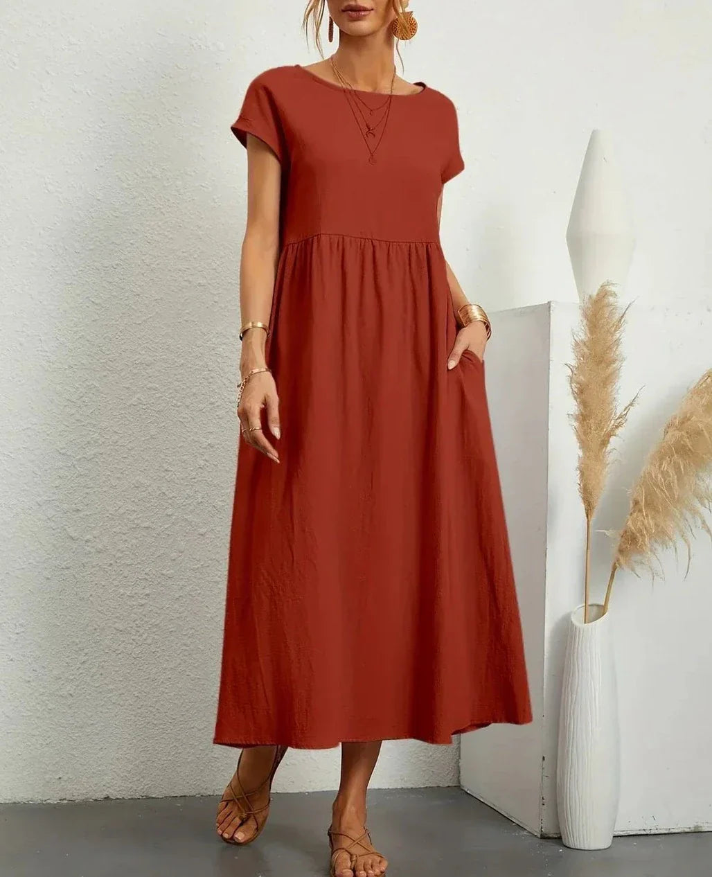 AD - Elegant vardagsklänning