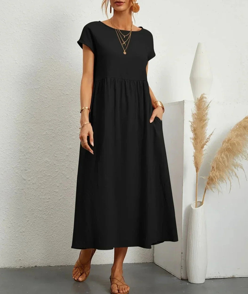 AD - Elegant vardagsklänning