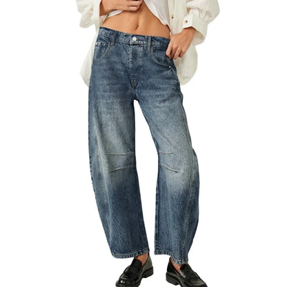 AD | Relaxed avsmalnande cargojeans