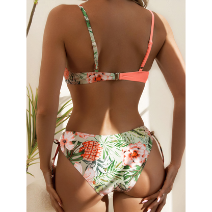 AD | Bikini med blommigt tryck