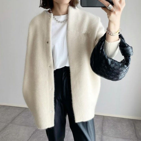 AD | Cardigan med knappslå