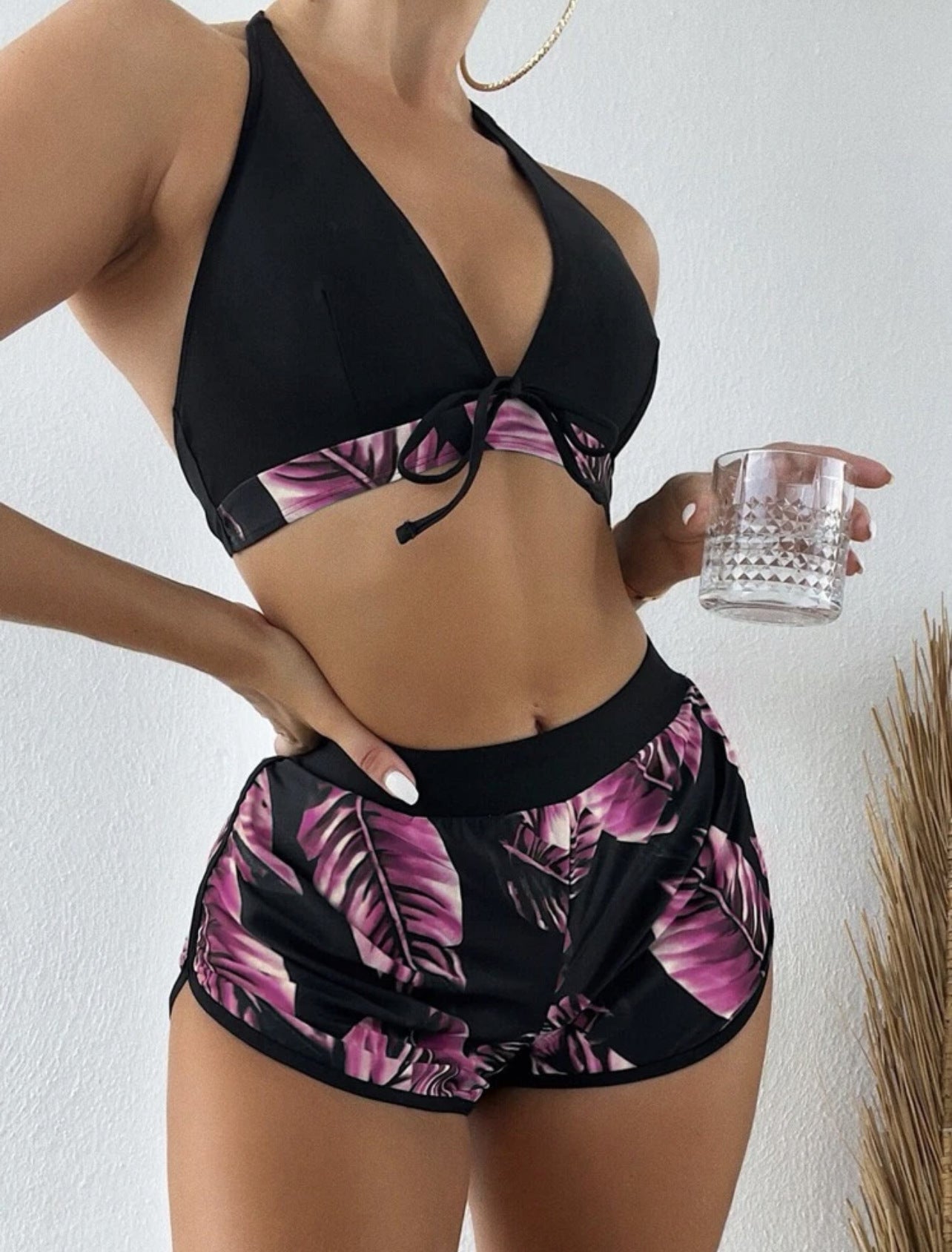 AD Sexig baddräkt bikini set för damer