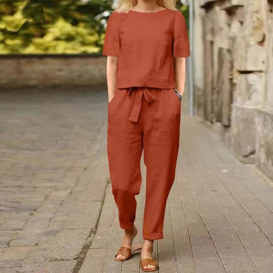 AD | Elegant, färgglatt 2-delat sommarset