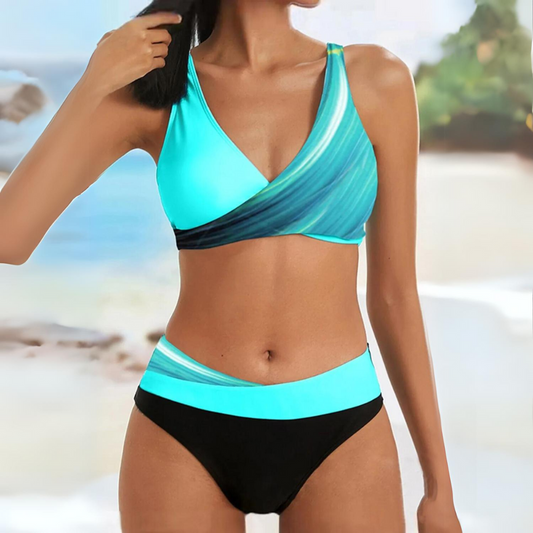 AD | Elegant bikini med låg midja