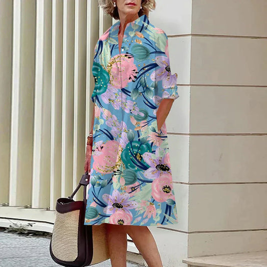 AD | Elegant skjortklänning