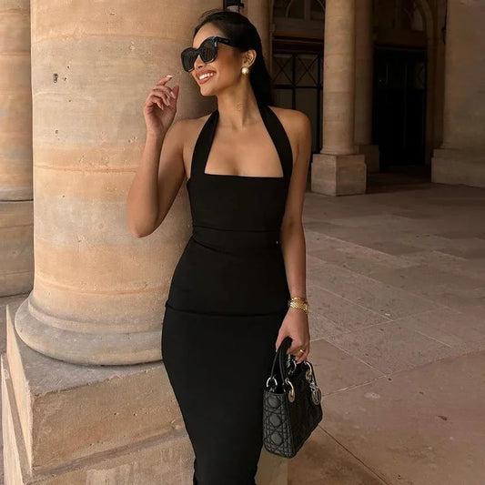 AD | Bodycon aftonklänning med en axel