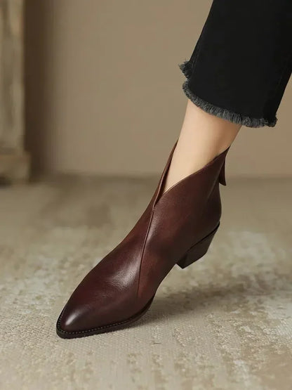 AD | Tapered ankelkänga med blockklack