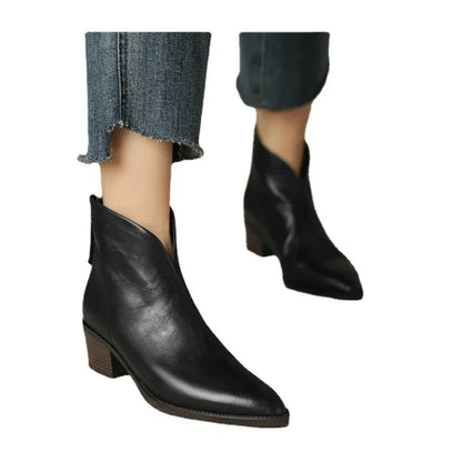 AD | Tapered ankelkänga med blockklack