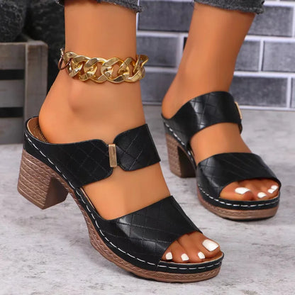 AD | Multifunktionella sandaler med blockklack