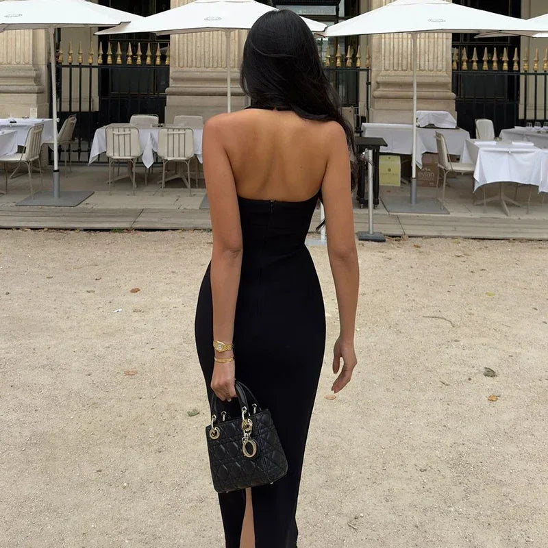 AD | Bodycon aftonklänning med en axel