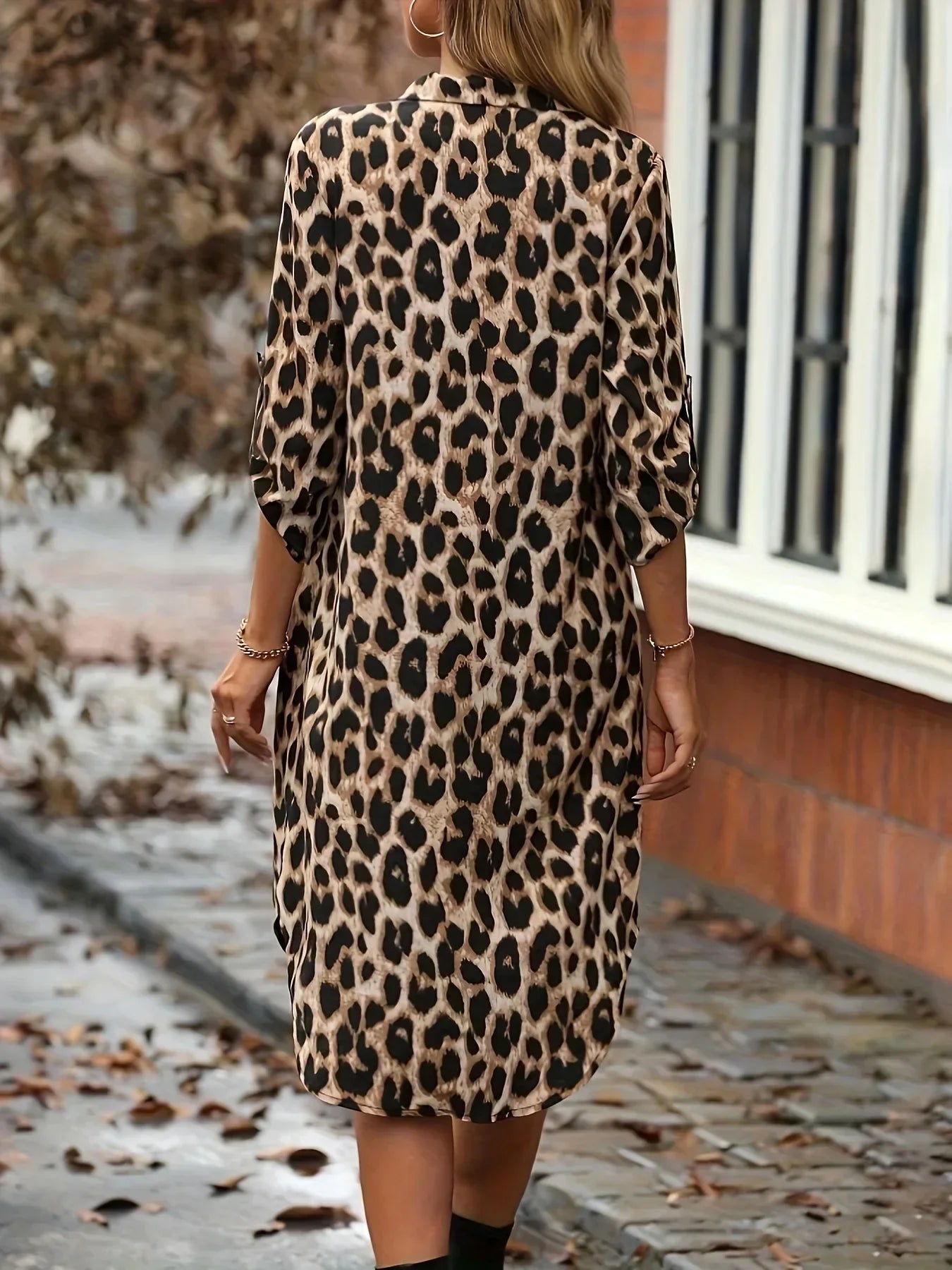 AD | Leopardklänning