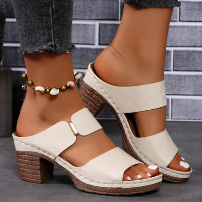 AD | Multifunktionella sandaler med blockklack