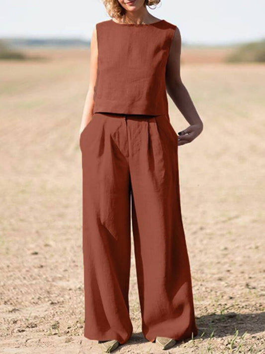 AD | GoodSet I Tvådelad jumpsuit för kvinnor