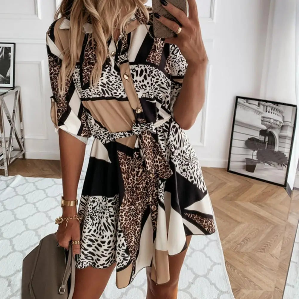 AD | Leopardklänning