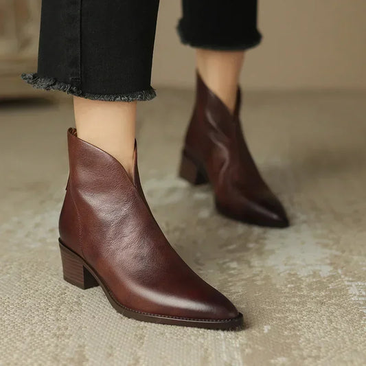 AD | Tapered ankelkänga med blockklack