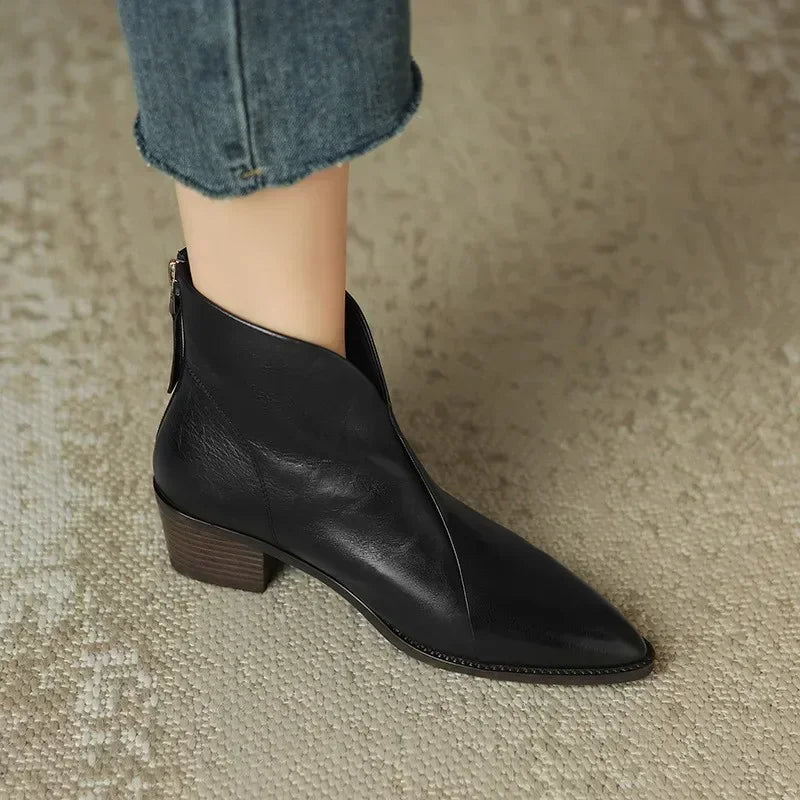 AD | Tapered ankelkänga med blockklack