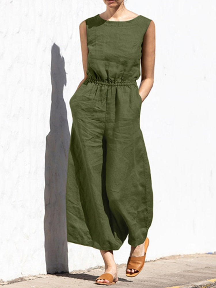 AD | Jumpsuit i linne