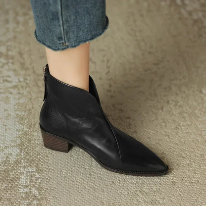AD | Tapered ankelkänga med blockklack