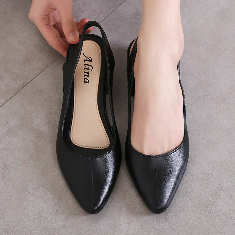 AD | Eleganta slingback-flats