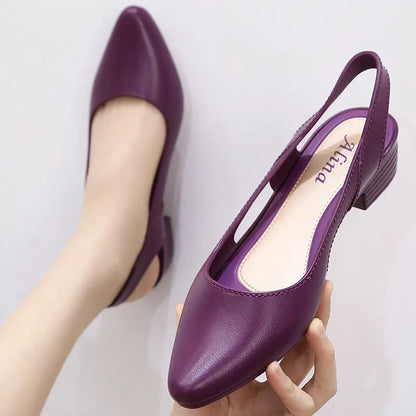 AD | Eleganta slingback-flats