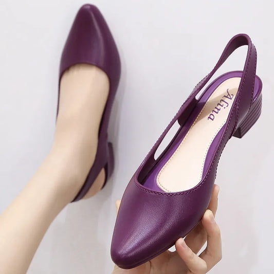 AD | Eleganta slingback-flats