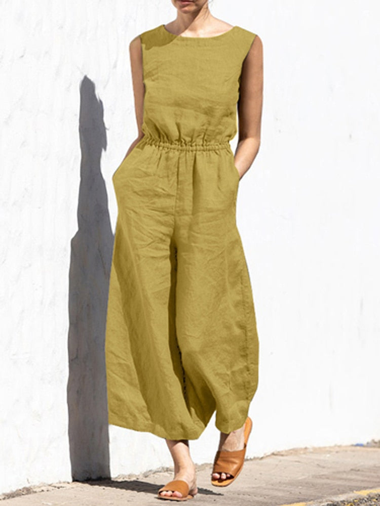 AD | Jumpsuit i linne