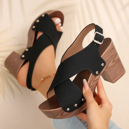 AD | Sandaler med klack