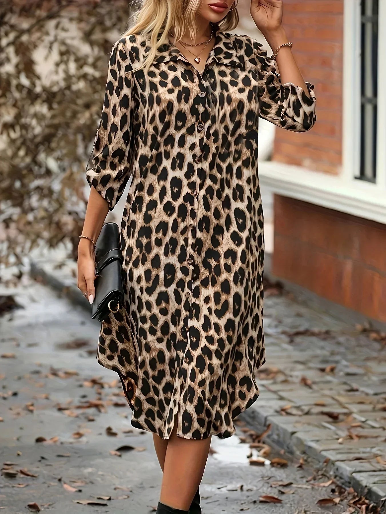 AD | Leopardklänning