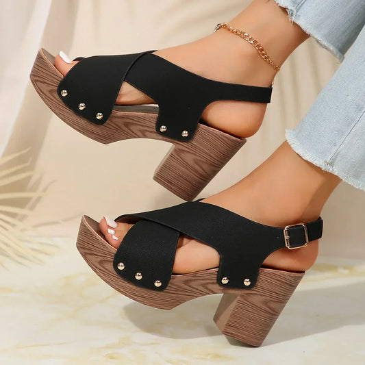 AD | Sandaler med klack
