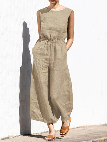 AD | Jumpsuit i linne