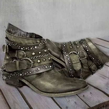 AD | Rockstar Chic dubbade ankelboots