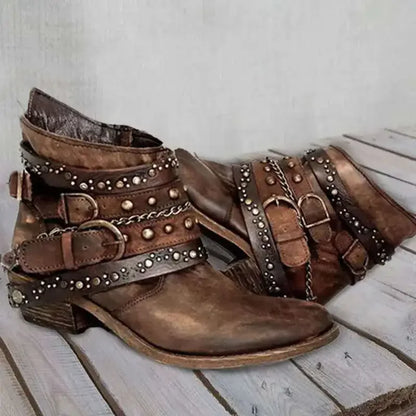 AD | Rockstar Chic dubbade ankelboots