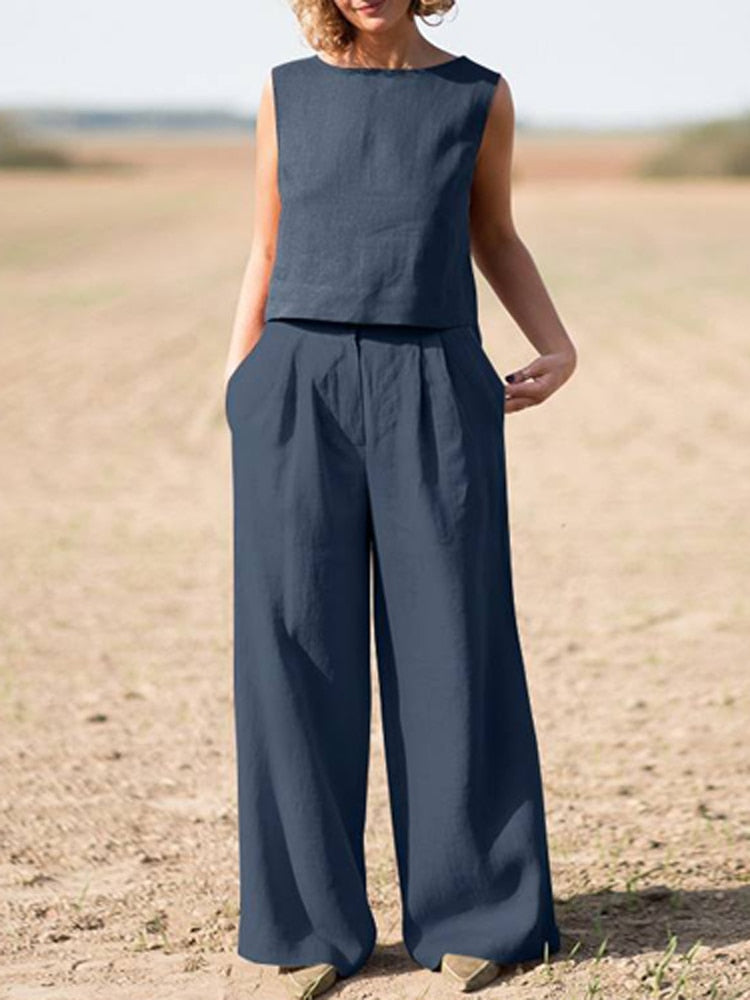 AD | GoodSet I Tvådelad jumpsuit för kvinnor