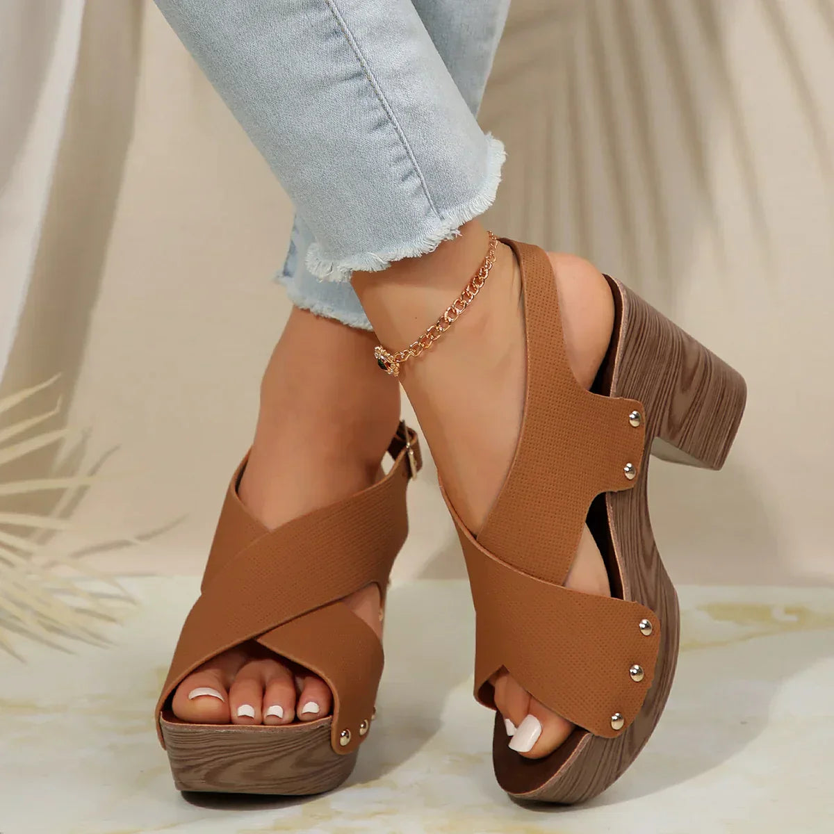 AD | Sandaler med klack