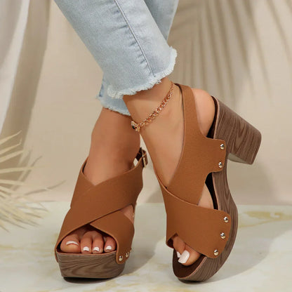 AD | Sandaler med klack