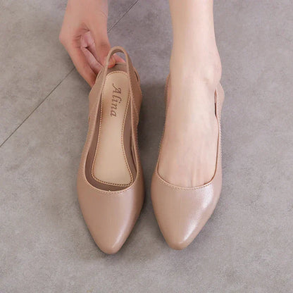 AD | Eleganta slingback-flats
