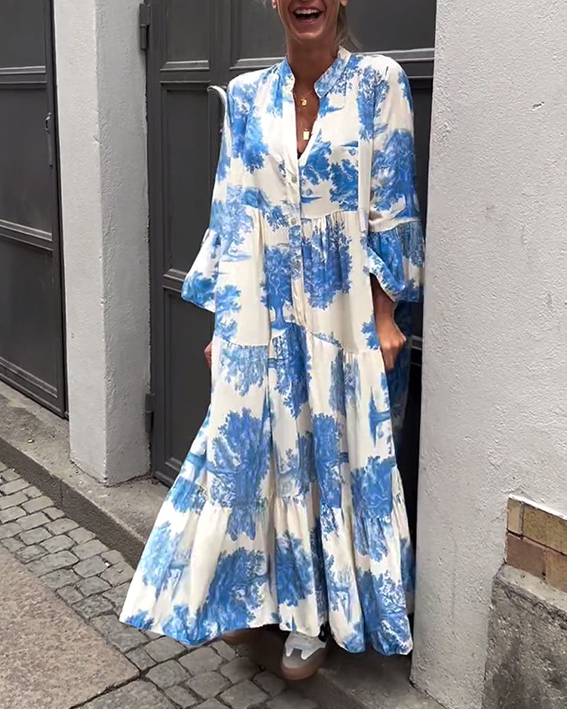 AD | Elegant flytande klänning