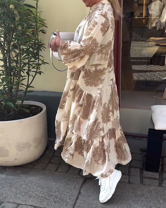 AD | Elegant flytande klänning