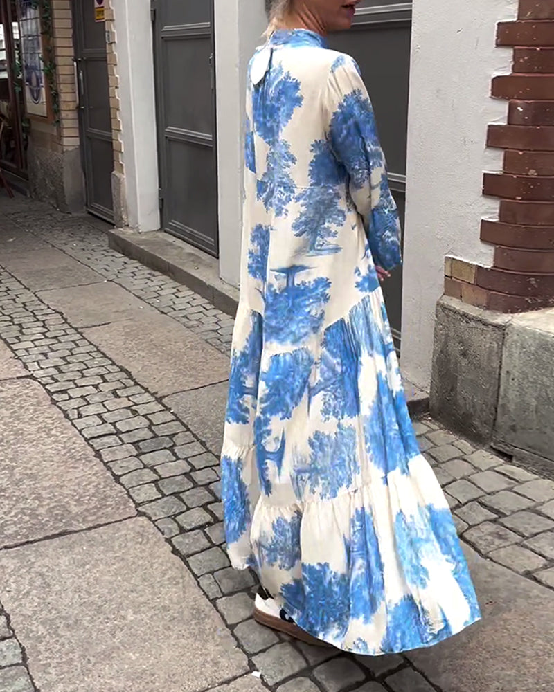 AD | Elegant flytande klänning