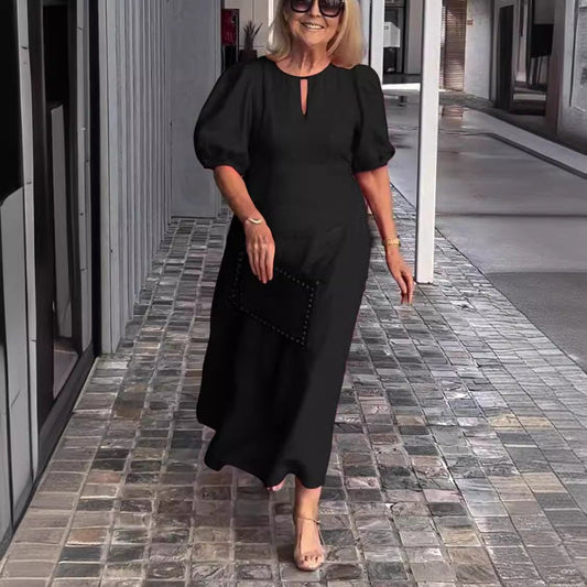 AD | Midiklänningar | Midiklänningar med ärmar | Midiklänningar för kvinnor | Eleganta midiklänningar