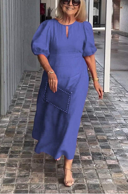 AD | Midiklänningar | Midiklänningar med ärmar | Midiklänningar för kvinnor | Eleganta midiklänningar