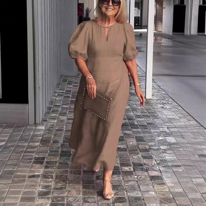 AD | Midiklänningar | Midiklänningar med ärmar | Midiklänningar för kvinnor | Eleganta midiklänningar
