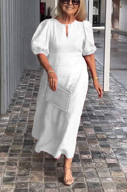 AD | Midiklänningar | Midiklänningar med ärmar | Midiklänningar för kvinnor | Eleganta midiklänningar