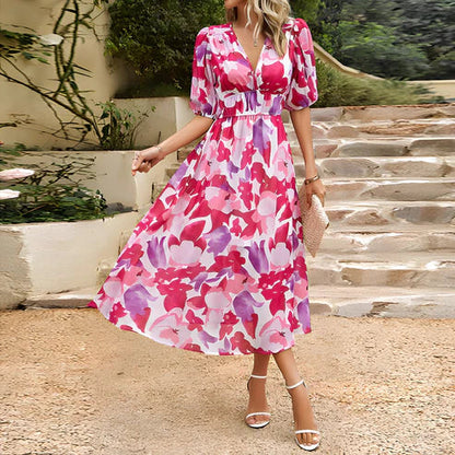 AD | Vintage glam midiklänningar med lanterninärmar