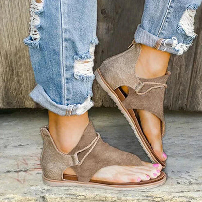AD | | Platta ortopediska sandaler