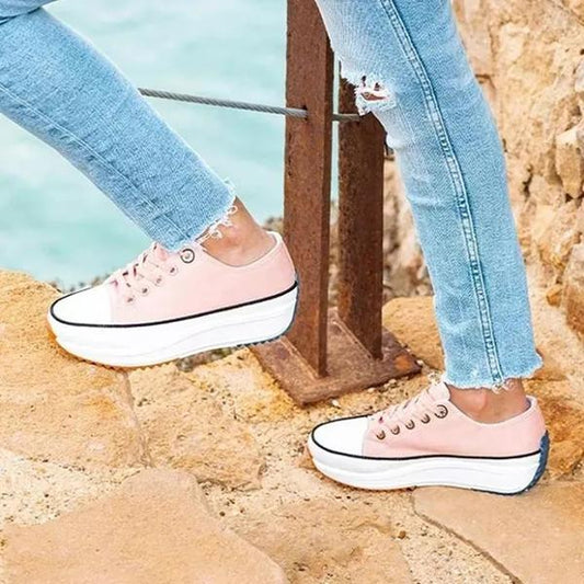 AD | Eleganta sneakers med plattform