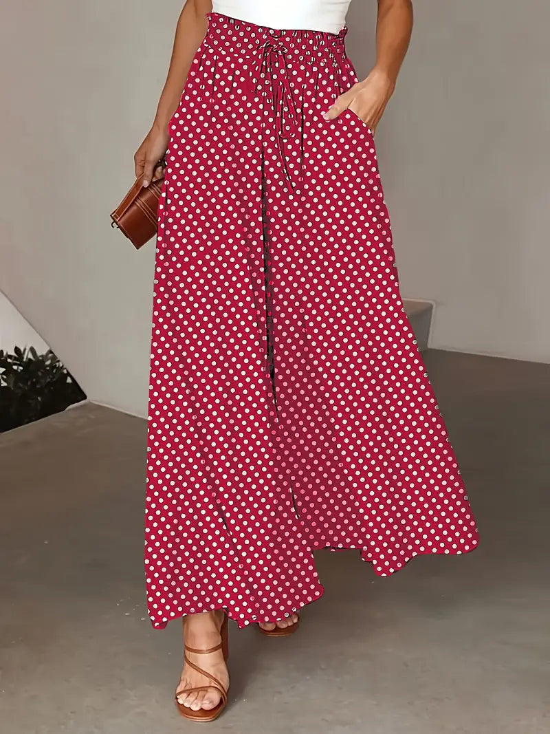 AD | Elegant och chic byxa med vida ben