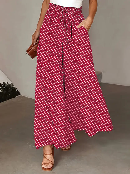 AD | Elegant och chic byxa med vida ben